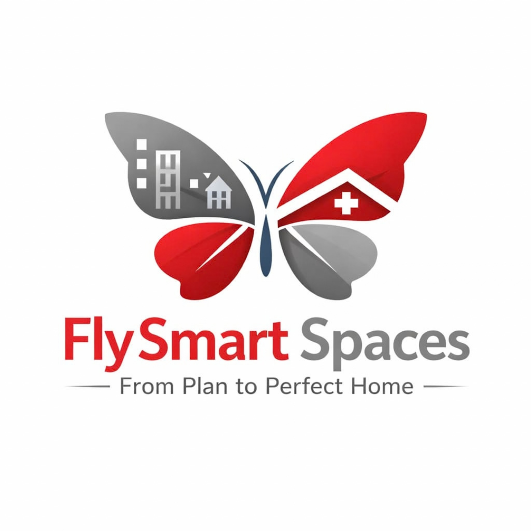 FlySmart Spaces Butterfly Logo